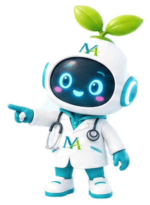 申請の流れを指さすアクションくん